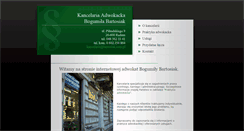 Desktop Screenshot of bartosiak.com.pl